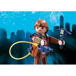 Playmobil - Cazafantasmas Venkman Con Helicóptero - 9385 -Juguetes Para Niños medias 299
