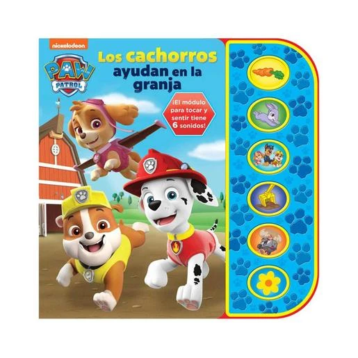 Patrulla Canina - Los Cachorros Ayudan En La Granja: Textured Sound Pad 3 Patrulla Canina - Los Cachorros Ayudan En La Granja: Textured Sound Pad