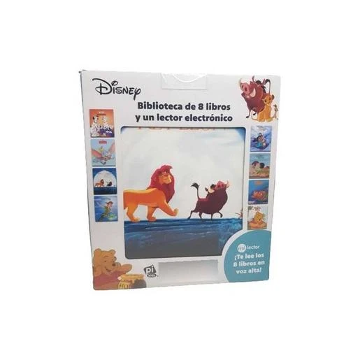 Pi Kids Mi Lector Disney Clasicos Biblioteca De 8 Libros Y Lector Electrónico 4 Pi Kids Mi Lector Disney Clasicos Biblioteca De 8 Libros Y Lector Electrónico - Imagen 2