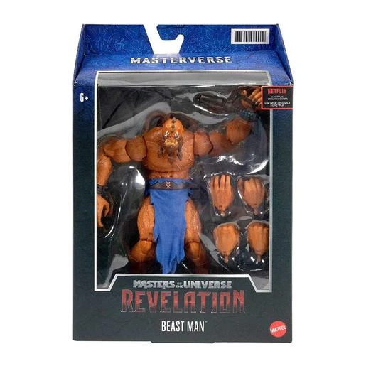 MATTEL Masters Of The Universe Revelation - Figura Beast Man 3 MATTEL Masters Of The Universe Revelation - Figura Beast Man