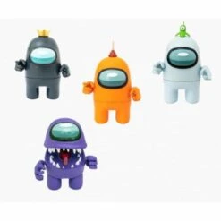 Among Us - Set 4 Figuras Acción -Juguetes Para Niños medias 334