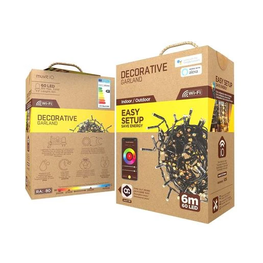 Guirnalda Decorativa Inteligente 60 Led 11 Guirnalda Decorativa Inteligente 60 Led - Imagen 9