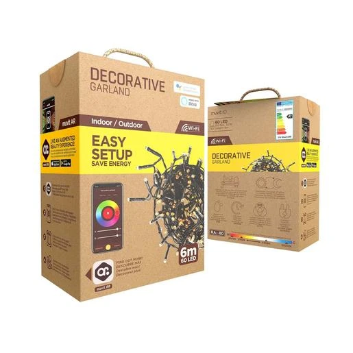 Guirnalda Decorativa Inteligente 60 Led 12 Guirnalda Decorativa Inteligente 60 Led - Imagen 10