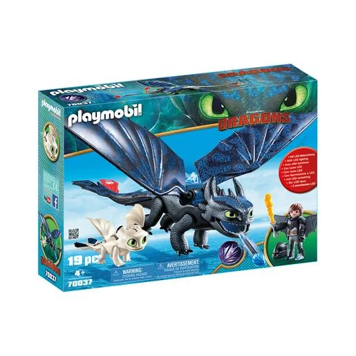 Playmobil - Hipo Y Desdentado Con Bebé Dragón - 70037 3 Playmobil - Hipo Y Desdentado Con Bebé Dragón - 70037