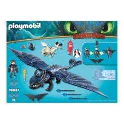 Playmobil - Hipo Y Desdentado Con Bebé Dragón - 70037 8 Playmobil - Hipo Y Desdentado Con Bebé Dragón - 70037 -Juguetes Para Niños medias 366