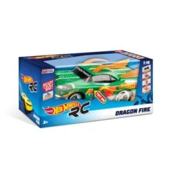 Hot Wheels - Coche Dragón Radiocontrol Con Luces Y Sonidos -Juguetes Para Niños medias 414
