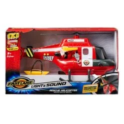 Fast Lane - Helicóptero De Rescate Luces Y Sonidos