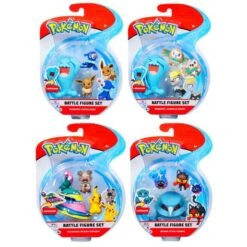 Pokémon - Multipack 3 Figuras (varios Modelos) -Juguetes Para Niños medias 470
