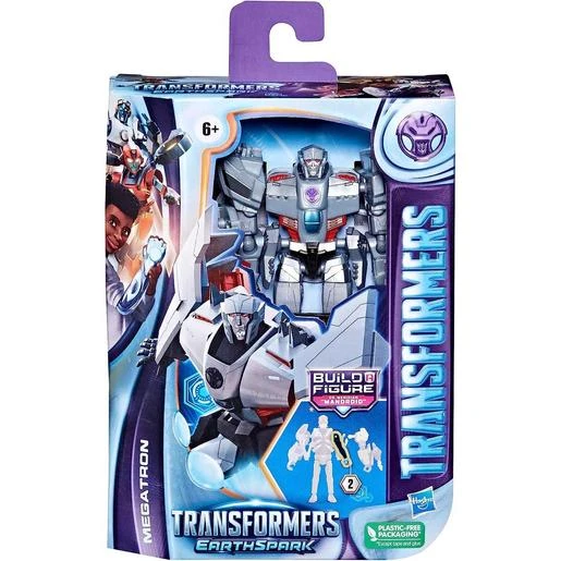 Hasbro - Transformers - Figura Transformers EarthSpark Deluxe Megatron De 12,5 Cm ㅤ 5 Hasbro - Transformers - Figura Transformers EarthSpark Deluxe Megatron De 12,5 Cm ㅤ - Imagen 3