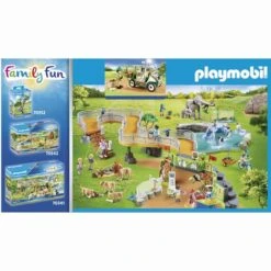 Playmobil - Veterinario De Zoo Con Coche Médico 70346 -Juguetes Para Niños medias 513