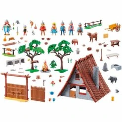 Playmobil - Banquete Del Pueblo De Asterix - 70931 -Juguetes Para Niños medias 575