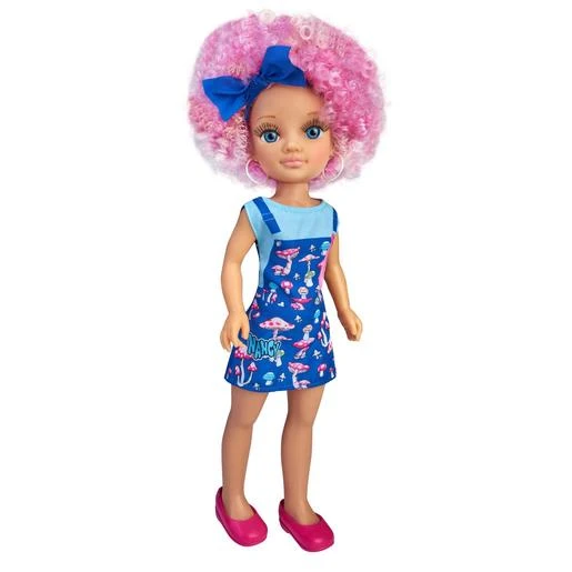 Nancy - Muñeca Curly Power - Pelo Rosa 3 Nancy - Muñeca Curly Power - Pelo Rosa