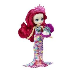 Barbie Enchantimals - Muñeca Con Tienda Y Accesorios - Royal Ocean Kingdom -Juguetes Para Niños medias 584