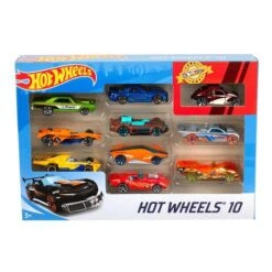 MATTEL Hot Wheels - Pack 10 Vehículos (varios Modelos) -Juguetes Para Niños medias 672