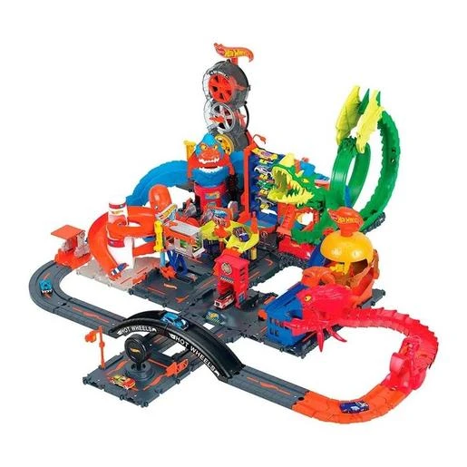 MATTEL Hot Wheels - Hot Wheels City Pista Con Piezas Para Construir Ciudad Y 1 Coche Incluido ㅤ 11 MATTEL Hot Wheels - Hot Wheels City Pista Con Piezas Para Construir Ciudad Y 1 Coche Incluido ㅤ - Imagen 9