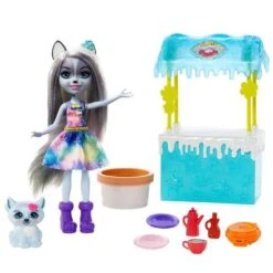 Enchantimals - Muñeca Hawna Husky Con Mascota