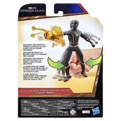 Spiderman Marvel - Spider-Man - Figura 15 Cm Traje Negro -Juguetes Para Niños medias 753