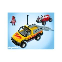 Playmobil - Pick-Up Con Quad De Carreras 4228 -Juguetes Para Niños medias 781
