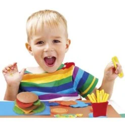 Creamania - Hamburguesas De Pasta De Modelar -Juguetes Para Niños medias 953