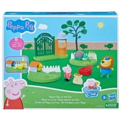 Peppa Pig - Un Día Con Peppa En El Zoo -Juguetes Para Niños medias 962